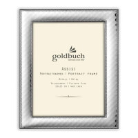 GOLDBUCH Bilderrahmen Assisi white f.10x15cm Metall