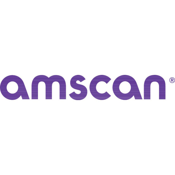 AMSCAN Folienballon Zahl 8, 105x64cm, silber 9913233