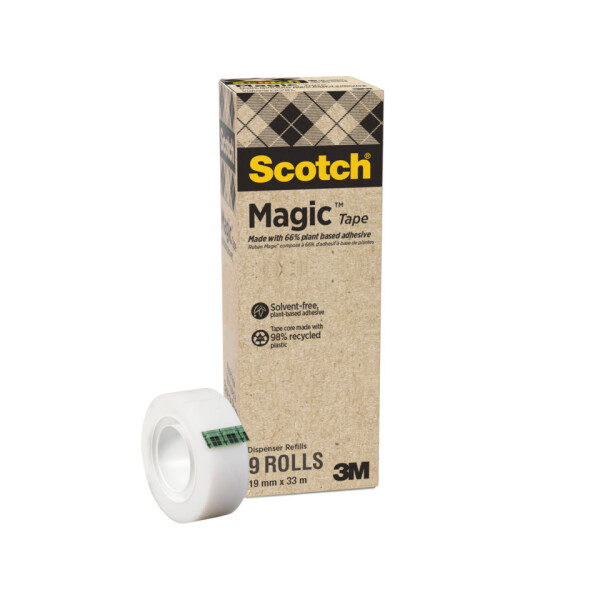 SCOTCH Klebefilm Magic&trade; Promotion, 19mmx33m, 9 Rollen 90019339