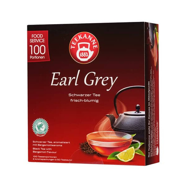 TEEKANNE Tee Earl Grey 100 Beutel a 1,75 g