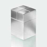 sigel Magnet Cube 2 Stück strong silber