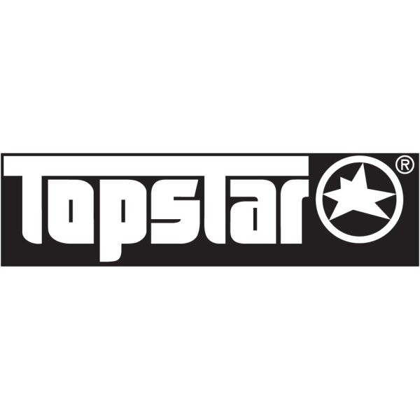 TOPSTAR Drehstuhl TD Luxe 10 mit Armlehnen und HArtbodenrollen, schwarz 8779A80H