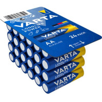 VARTA Batterie LONGLIFE Power AA LR06 Big Box 24 Stück