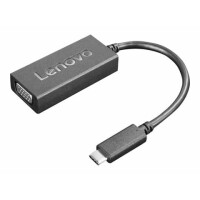 Lenovo Videoadapter,USB-C zu VGA,schwarz