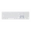 APPLE Magic Keyboard mit Ziffernblock, Tastatur - QWERTZ - silber, weiß