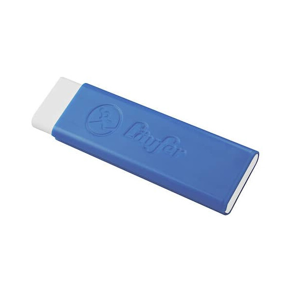 LÄUFER Radiergummi Pocket 2 blau