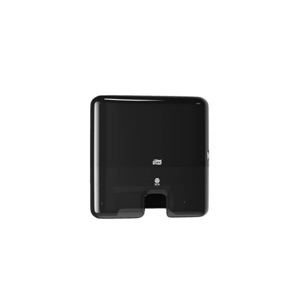 TORK Handtuchspender XpressMini f&uuml;r Multifold Handt&uuml;cher H2, schwarz 552108