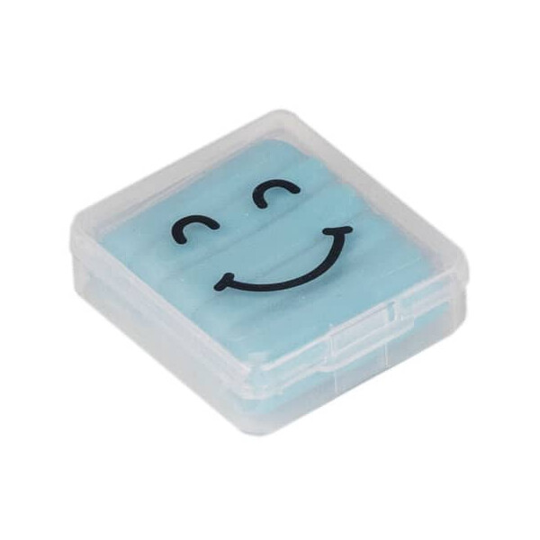 L&Auml;UFER Radierer Knetgummi Smiley sortiert im Display