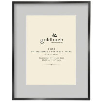 GOLDBUCH Bilderrahmen Scuro schwarz f.13x18cm Metall