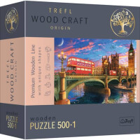 TREFL Holzpuzzle Palast von Westminster 500+1 Teile Big...