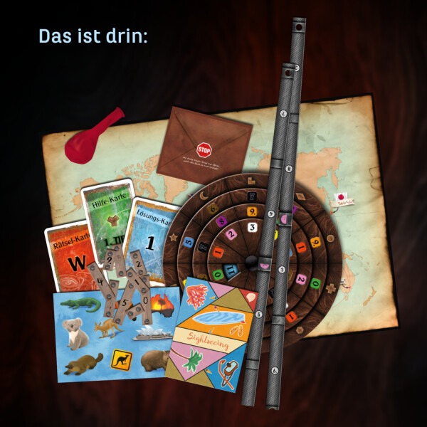 KOSMOS Spiel EXIT, Das Verm&auml;chtnis des Weltreisenden 682828