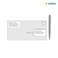 HERMA Universaletiketten, permanent, 63,5x33,9mm, 600 Stück, weiß