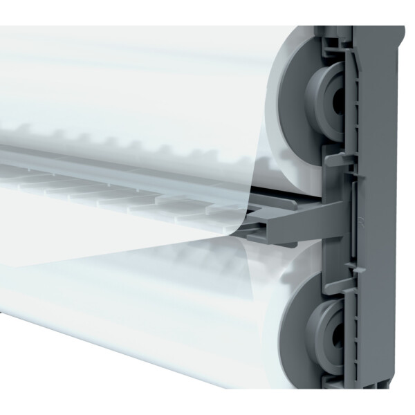 GBC Ersatz-Laminierfolienrolle f&uuml;r nachf&uuml;llbare Folienkassette, 75 &micro;m, 56,4 m, glasklar 4410026