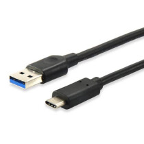 equip USB 3.2 Gen 1x1 Type-A to C, M M , 1.0m