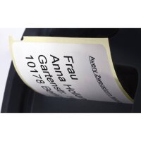 AVERY ZWECKFORM Rollen-Etiketten, 25x54mm, 500 Stück, weiß AS0722520
