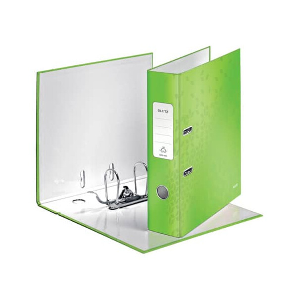 LEITZ Qualitäts-Ordner 180° WOW, A4, 8cm, grün metallic