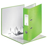 LEITZ Qualitäts-Ordner 180° WOW, A4, 8cm, grün metallic