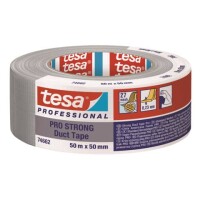 TESA Gewebeband Professional PRO Duct silber 50mm x 50m