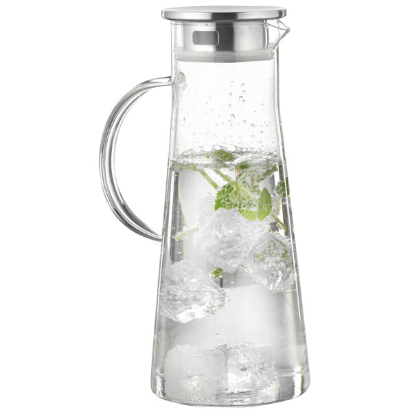 Esmeyer Glaskaraffe FARO, mit Griff, 1,7 Liter