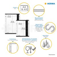 HERMA Ordnertasche, A5, schwarz 20029
