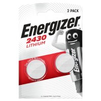 ENERGIZER Knopfzellen-Batterie Lithium CR2430, 2...