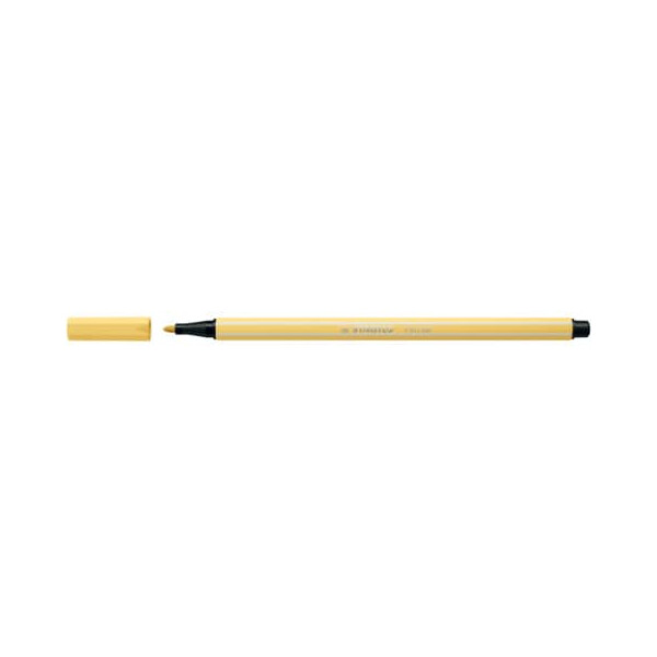 STABILO Fasermaler Pen 68, 1 mm, hellgelb