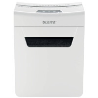 LEITZ Aktenvernichter IQ Protect Premium 8X P4, Partikelschnitt, 8 Blatt, weiß 8091-00-00