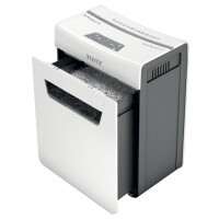 LEITZ Aktenvernichter IQ Protect Premium 8X P4, Partikelschnitt, 8 Blatt, weiß 8091-00-00