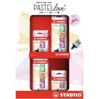 STABILO Textmarker BOSS MINI Pastellove Edition 2.0...