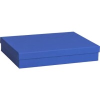 Geschenkkarton Uni dunkelblau 33x24x6cm