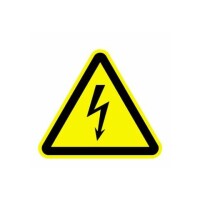 moedel Warnschild "Warnung vor elektrischer...