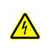 moedel Warnschild "Warnung vor elektrischer Spannung" 100 mm Folie selbstklebend
