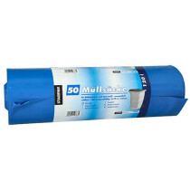 Starpak Müllsack 120 Liter, LDPE 45 my blau 50...