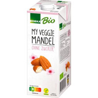 EDEKA Bio Mandeldrink vegan, ungesüßt 1 l