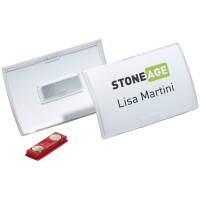 DURABLE Namensschild Click Fold, mit Magnet, 75 x 40 mm