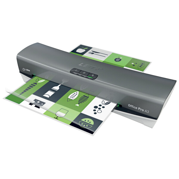 LEITZ Laminator iLAM Office Pro A3, 80-175my, silber 7518-00-84