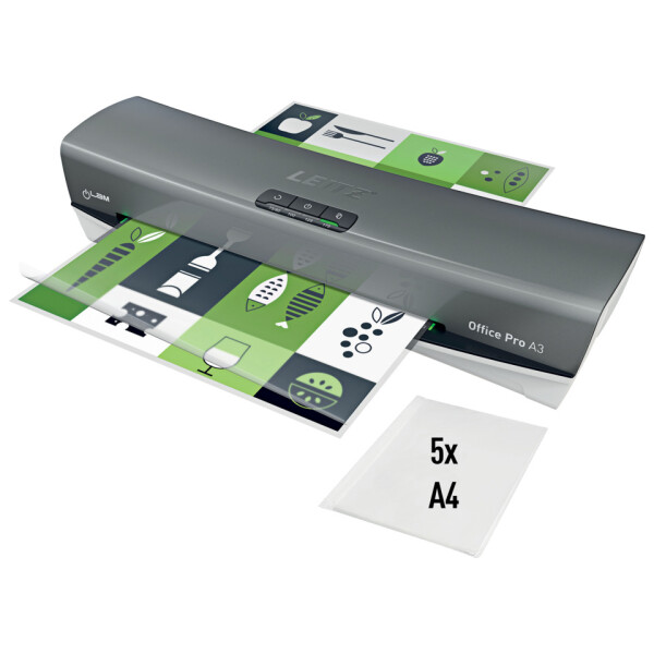 LEITZ Laminator iLAM Office Pro A3, 80-175my, silber 7518-00-84