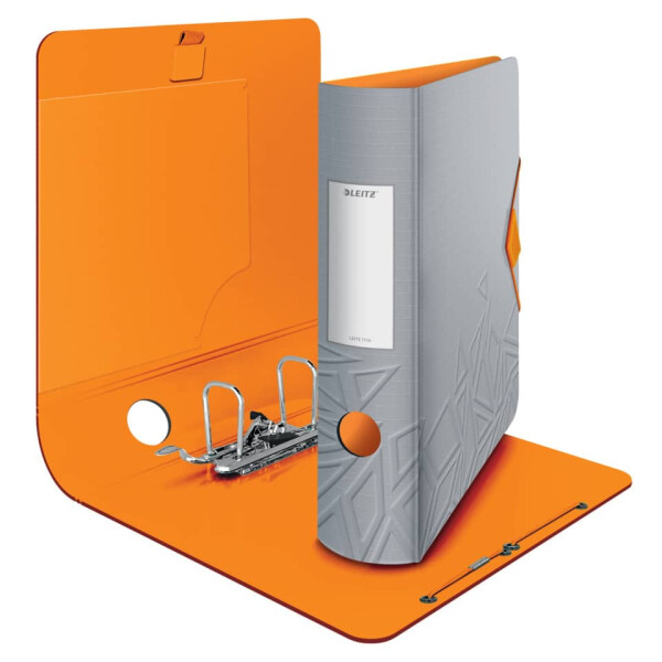 LEITZ Qualit&auml;ts-Ordner Active Urban Chic, A4, 82mm, PP, dunkelgrau 1116-00-88