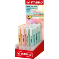 STABILO Textmarker swing cool Pastel Display, 16 Teile...