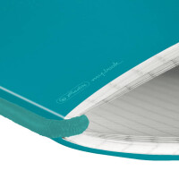 HERLITZ Notizheft my.book flex, A5, 40 Blatt, kariert, türkis 300004990