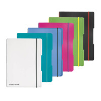 HERLITZ Notizheft my.book flex, A5, 40 Blatt, kariert, türkis 300004990