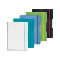 HERLITZ Notizheft my.book flex, A5, 40 Blatt, kariert, türkis 300004990
