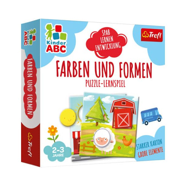 TREFL Kinder ABC Farben und Formen Deutsche Version