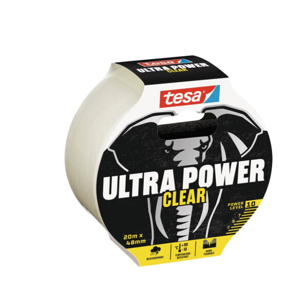 TESA Unterwasser Reparaturband Ultra Power, 20mx48mm, transparent 56497-00000-00