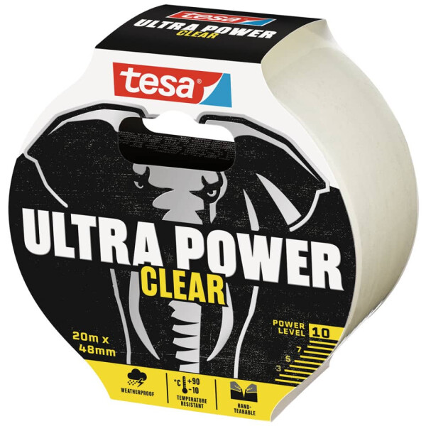 TESA Unterwasser Reparaturband Ultra Power, 20mx48mm, transparent 56497-00000-00