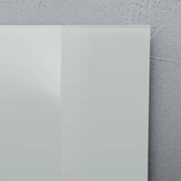 sigel Glas-Magnetboard Artverum, 80x120cm, grau