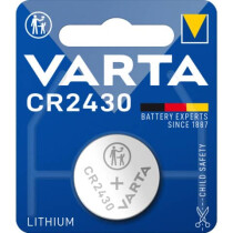 VARTA Knopfzellen-Batterie CR2430 1ST silber Lithium