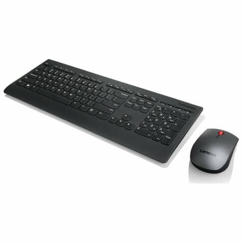 Lenovo Professional (US),Tastatur Maus Set,kabellos,schwarz