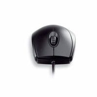 CHERRY Maus, WheelMouse, Rechts- Linkshänder, 3 Tasten, kabelgebunden, PS 2-USB, schwarz