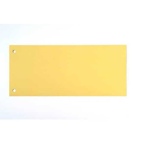 Trennstreifen 10,5x22,5 cm 100 Stück gelb